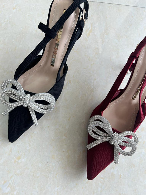 Women Sexy Bow Spring/summer Heel